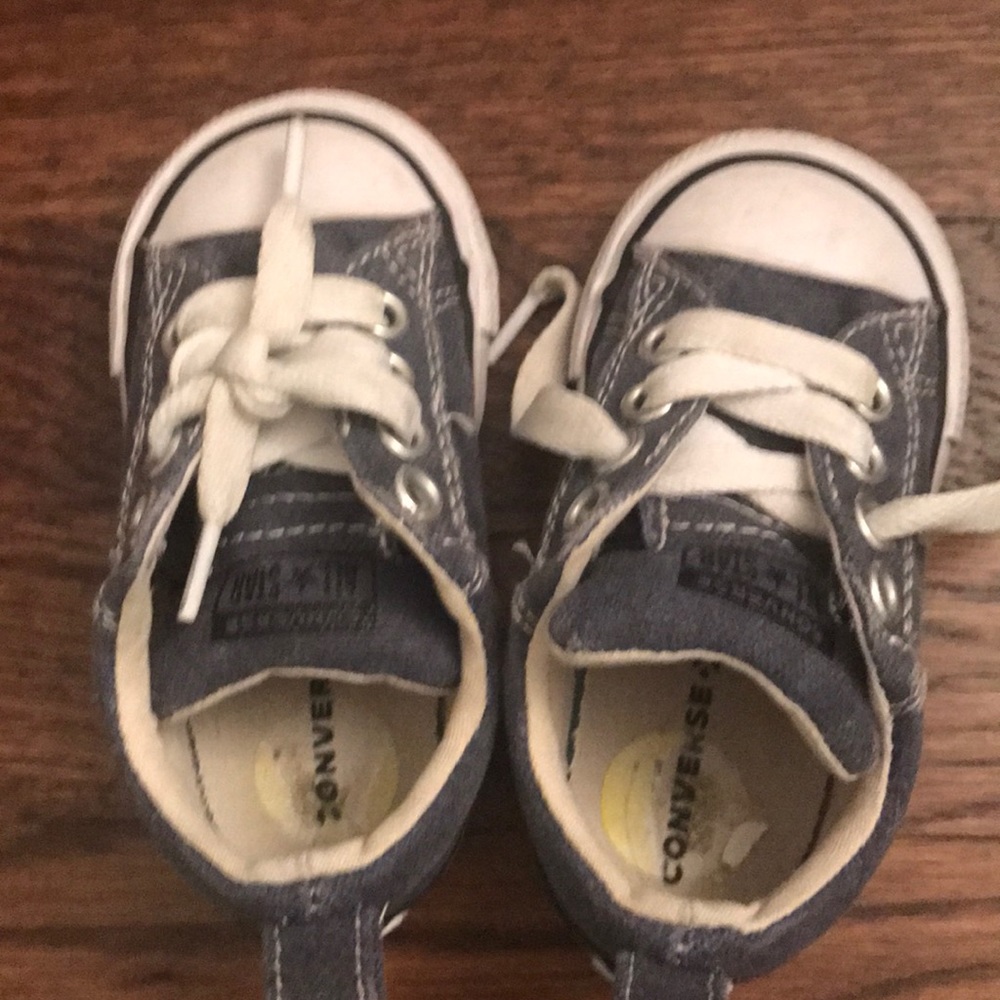 Blue Converse